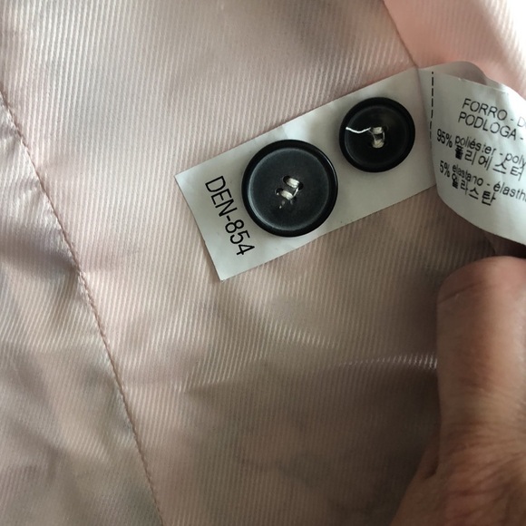 Zara Size S Floral Print Button Front Blazer Jacket SM Pockets Lined Art to Wear - Picture 14 of 16